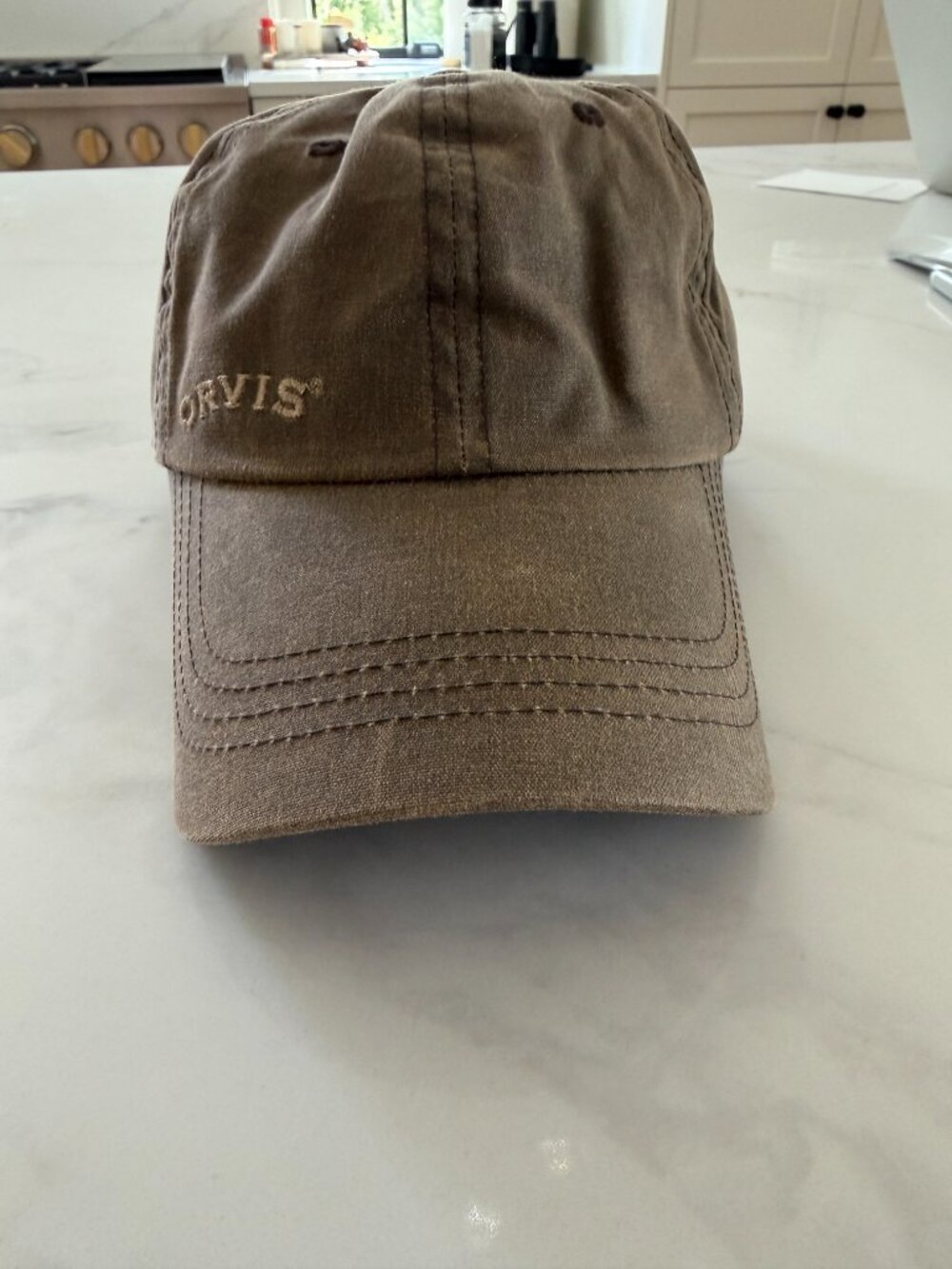 Orvis Waxed Adjustable Cap - Picture 2 of 4